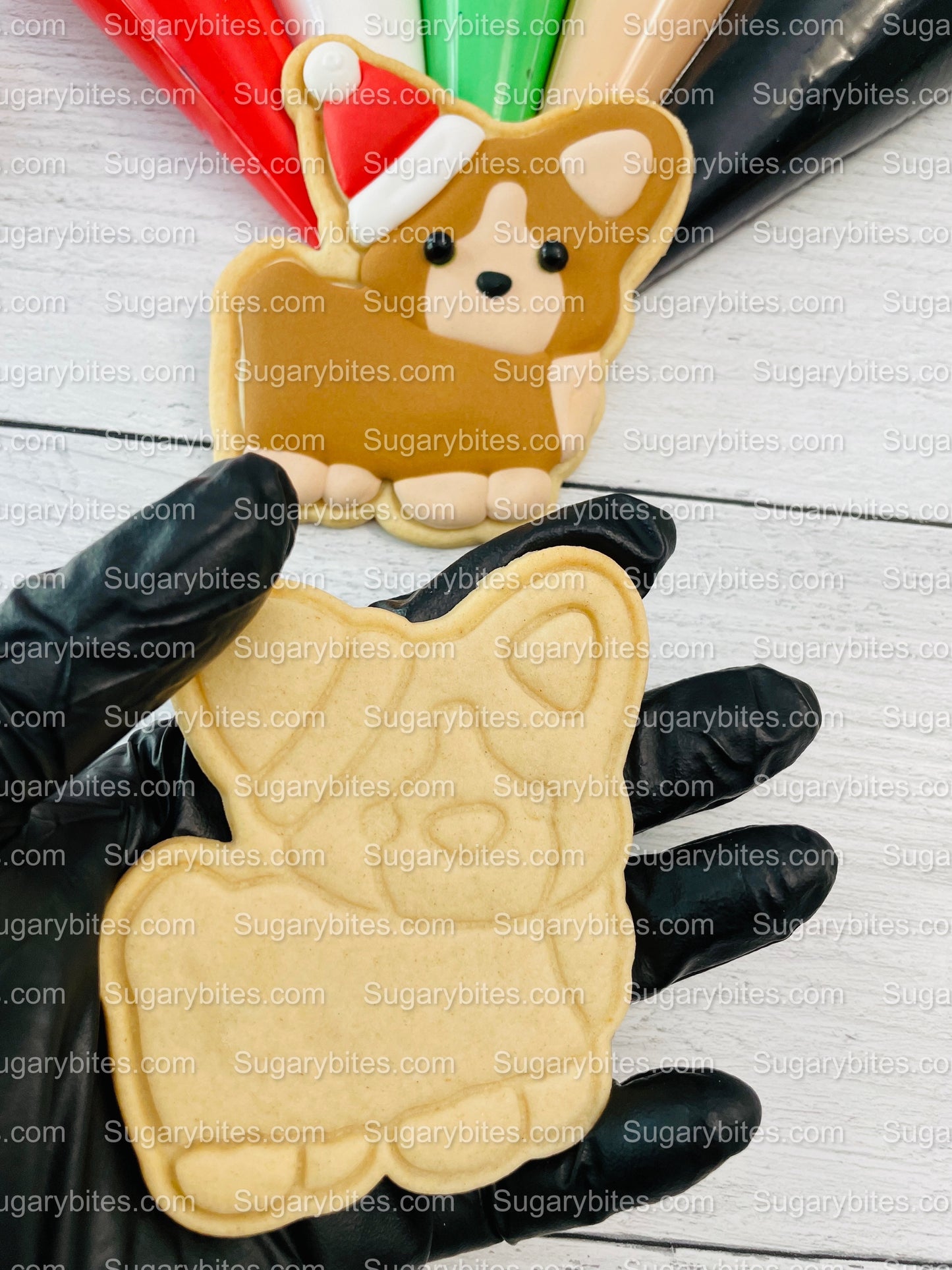 Christmas Cookie Decorating Kit, Christmas DIY Cookie Kit, (Large Cookies), ***INCLUDES 25 ITEMS*** With 5 Icing Bags & 3 Deluxe Sprinkles!!