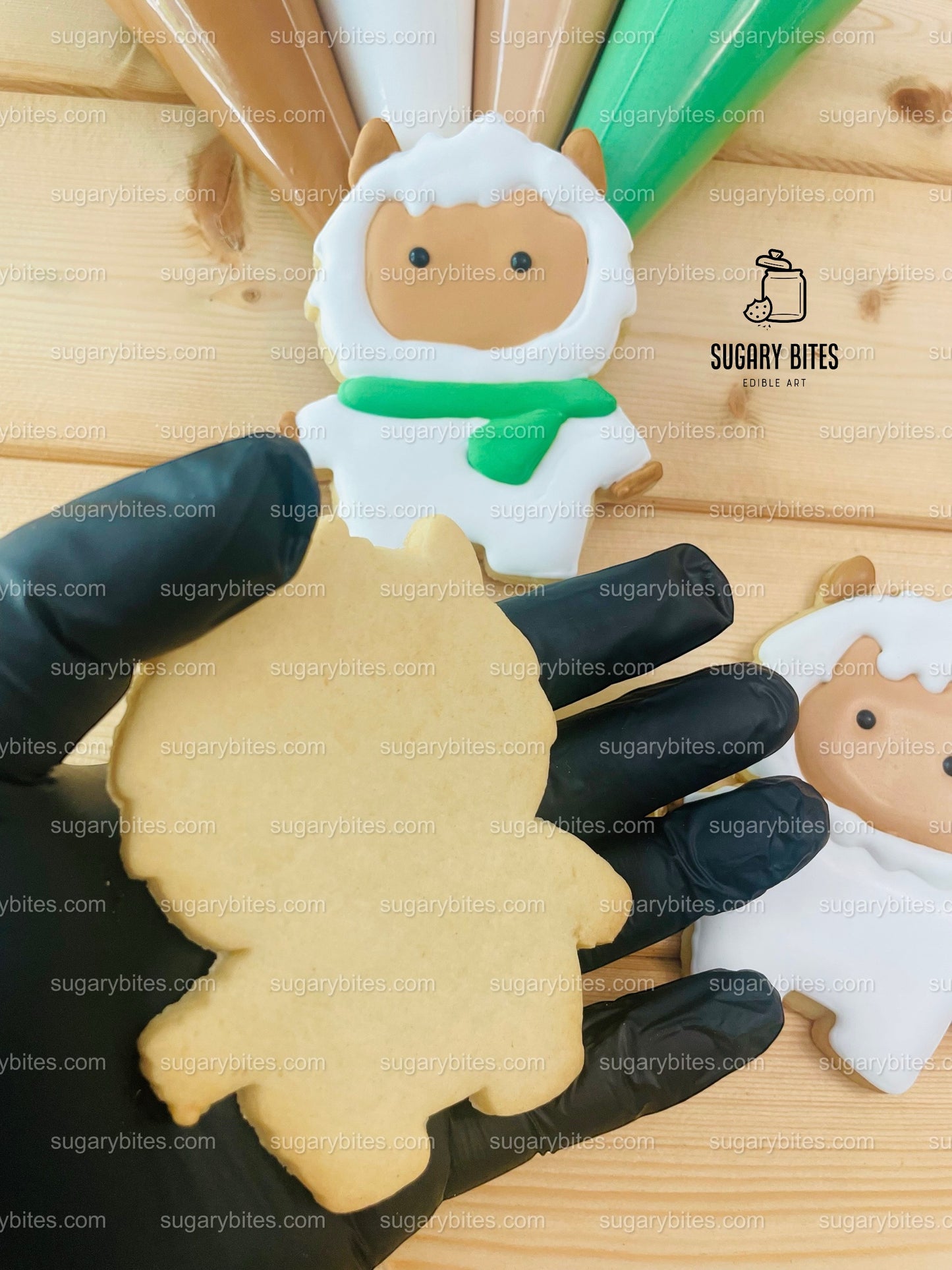 Winter Cookie Decorating Kit, Winter DIY Cookie Kit, (Large Cookies) ***INCLUDES 24 ITEMS*** With 4 Icing Bags & 3 Deluxe Sprinkle!!