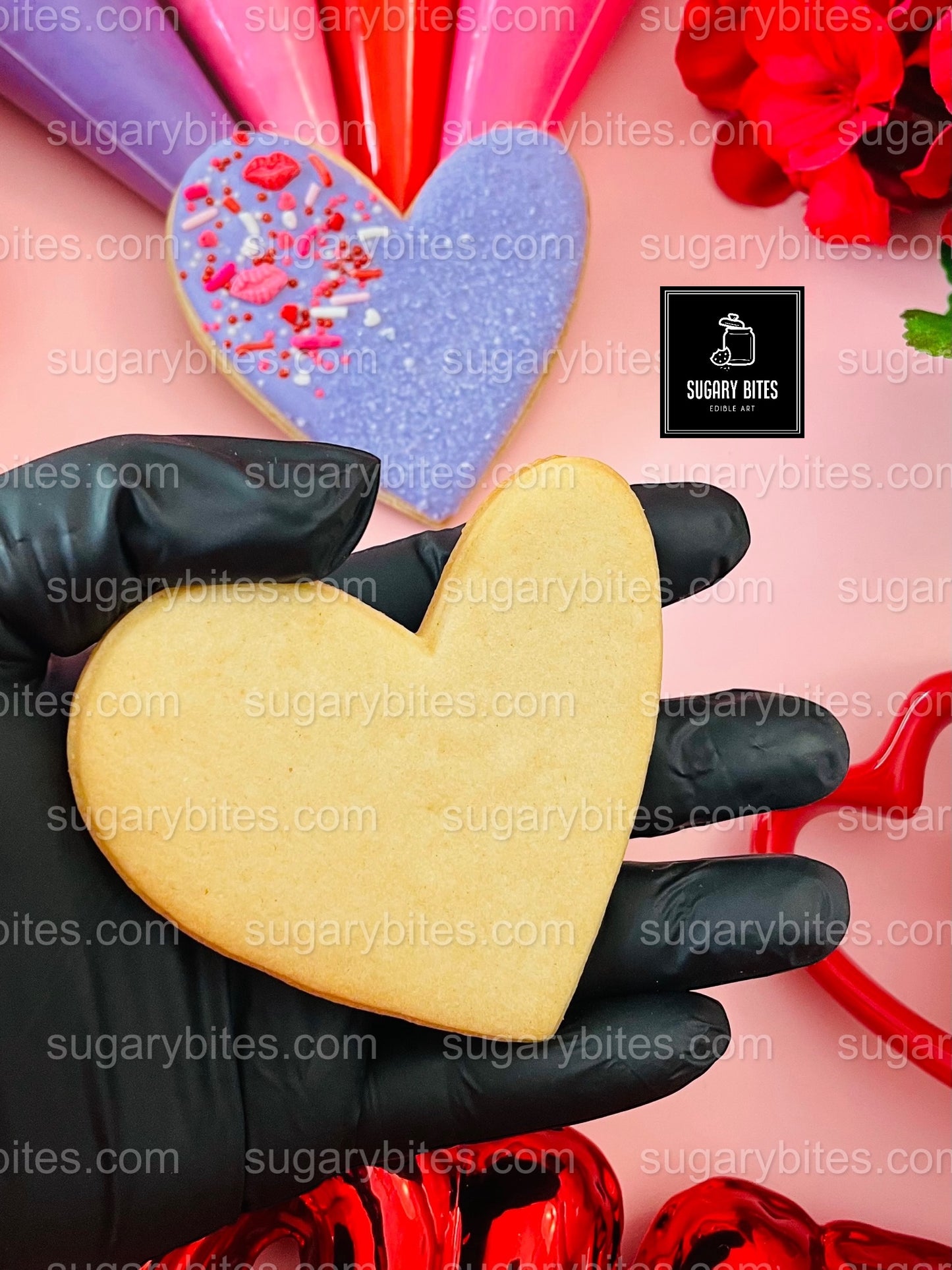 Valentine Cookie Decorating Kit – Vanilla or Gluten-Free Vanilla | Fun, Festive & Perfect for Gifting 💕