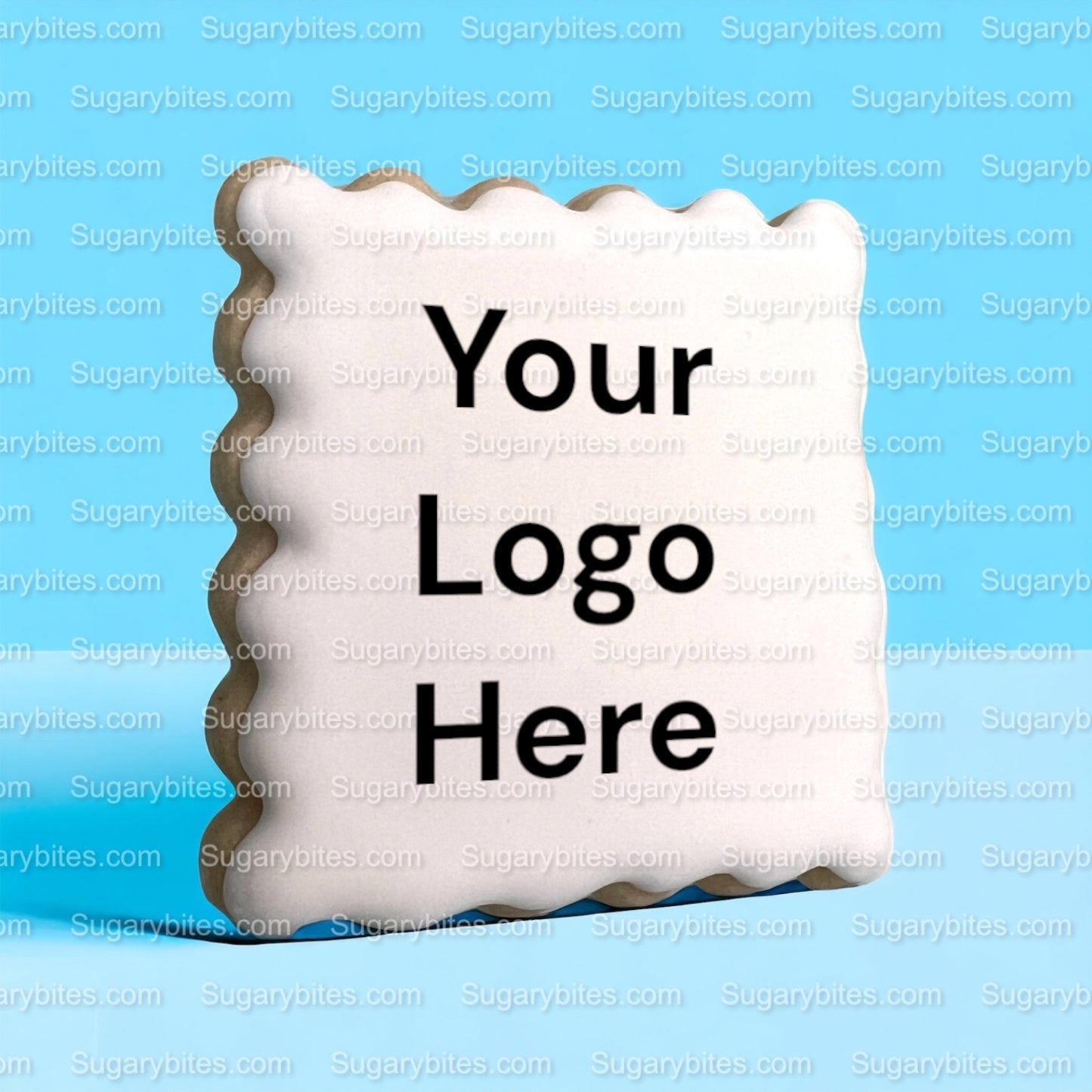 Edible Photo Cookie, Set of 12 Personalized Edible Logo Cookies, Customizable Printed Vanilla Sugar Cookie, Highly Detailed Edible Image!