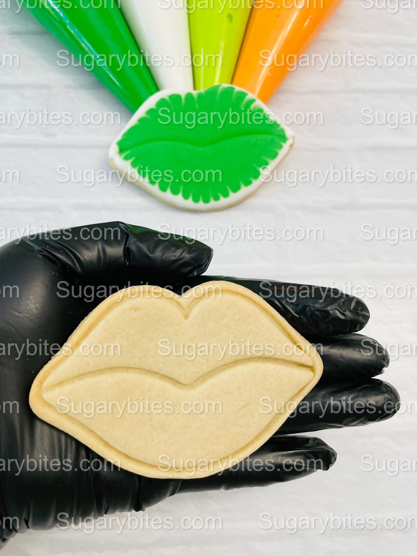 St Patricks Day Cookie Decorating Kit St. Patrick’s Day DIY Cookie Kit, **INCLUDES 23 ITEMS** (Large Cookies), Included Deluxe Sprinkles