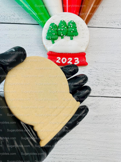 Christmas Cookie Decorating Kit, Christmas DIY Cookie Kit, (Large Cookies), ***INCLUDES 26 ITEMS*** with Free Bonus!!