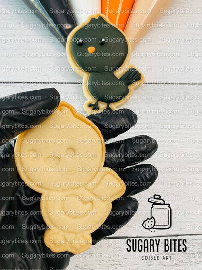 Fall Cookie Decorating Kit, Fall DIY Decorating Cookies Kit, (Large Cookies), **INCLUDES 24 ITEMS**, with 4 Icing Bags and 3 Sprinkles!