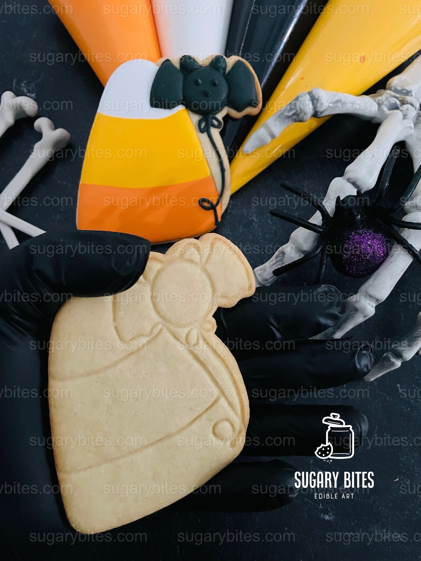 Halloween Cookie Decorating Kit – DIY Ghost, Bat & Candy Corn Cookies | Fun Spooky Activity for Kids & Families