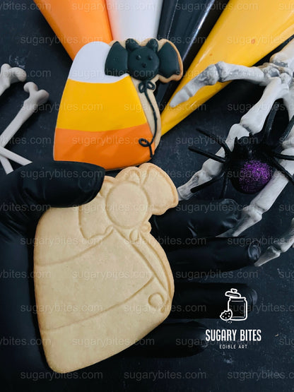 Halloween Cookie Decorating Kit – DIY Ghost, Bat & Candy Corn Cookies | Fun Spooky Activity for Kids & Families