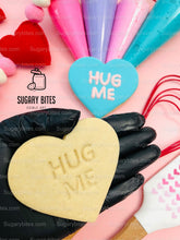 Load image into Gallery viewer, Valentine’s Day Cookie Decorating Kit, Heart DIY Cookie Kit, **INCLUDES 24 ITEMS** (Large Cookies), Deluxe Sprinkles Included!!!
