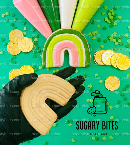 St Patrick’s Day Cookie Decorating Kit, St. Patrick’s Day DIY Cookie Kit, **INCLUDES 24 ITEMS** (Large Cookies), Included Deluxe Sprinkles