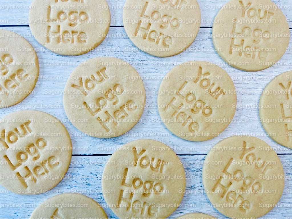 Logo Cookie Kit, Logo Custom Cookie Kit, ** INCLUDES 24 ITEMS** (Large Cookies) …Choose your Sprinkle & Icing Colors!