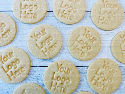 Logo Cookie Kit, Logo Custom Cookie Kit, ** INCLUDES 24 ITEMS** (Large Cookies) …Choose your Sprinkle & Icing Colors!