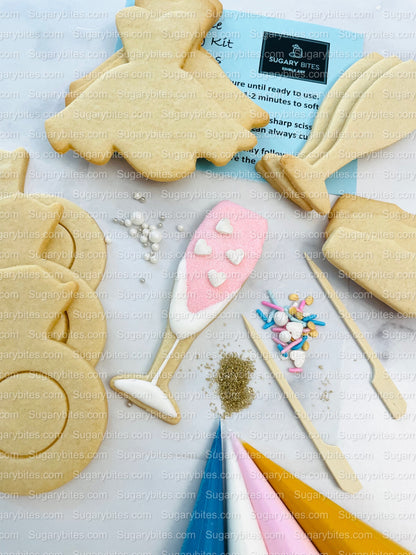 Bridal Shower Cookie Decorating kit, Wedding Cookie Kit *INCLUDES 24 ITEMS* Cookie DIY Kit, Wedding Favors!