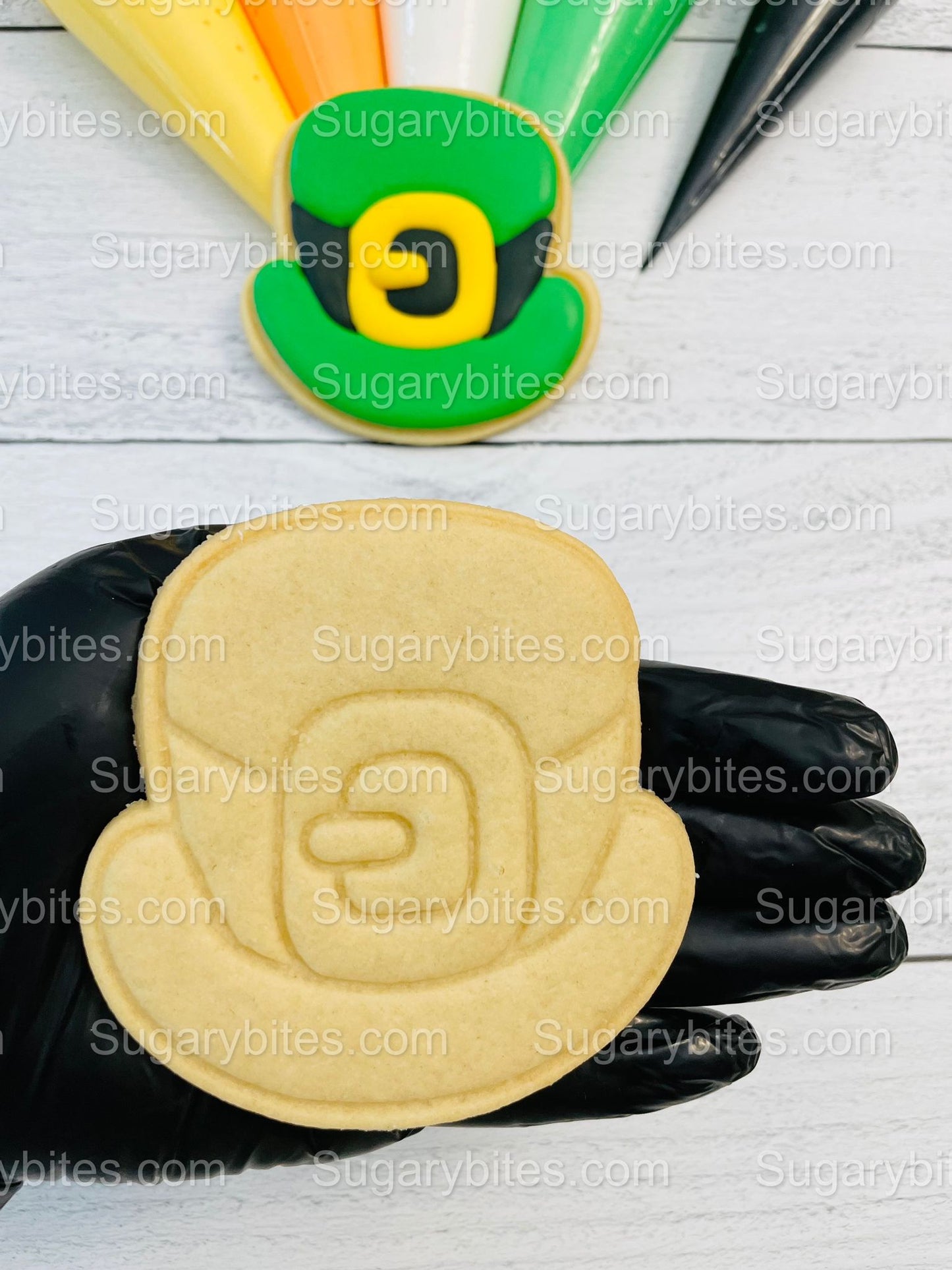 St Patricks Day Cookie Decorating Kit St. Patrick’s Day DIY Cookie Kit, **INCLUDES 23 ITEMS** (Large Cookies), Included Deluxe Sprinkles