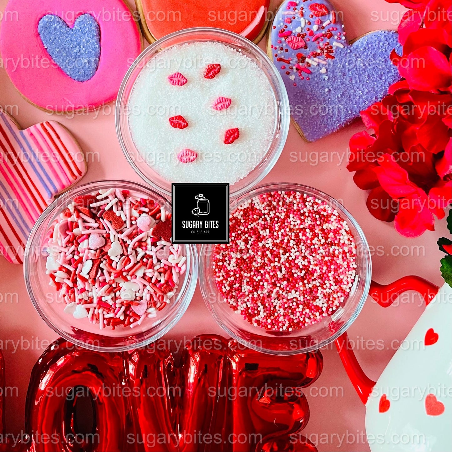 Valentine Cookie Decorating Kit – Vanilla or Gluten-Free Vanilla | Fun, Festive & Perfect for Gifting 💕