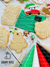 Load image into Gallery viewer, Christmas Cookie Decorating Kit, Christmas DIY Cookie Kit, (Large Cookies), ***INCLUDES 25 ITEMS*** With 5 Icing Bags &amp; 3 Deluxe Sprinkles!!
