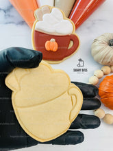 Load image into Gallery viewer, Fall Cookie Decorating Kit, ***INCLUDES 24 ITEMS*** Zoom Party Favors, Assorted Shaped Cookie Kit, (Large Cookies)
