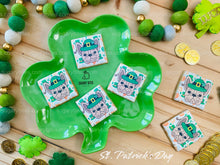 Load image into Gallery viewer, St. Patrick’s Day Cookie Set, Frenchie Birthday Gift,**SET of 12 Cookies**
