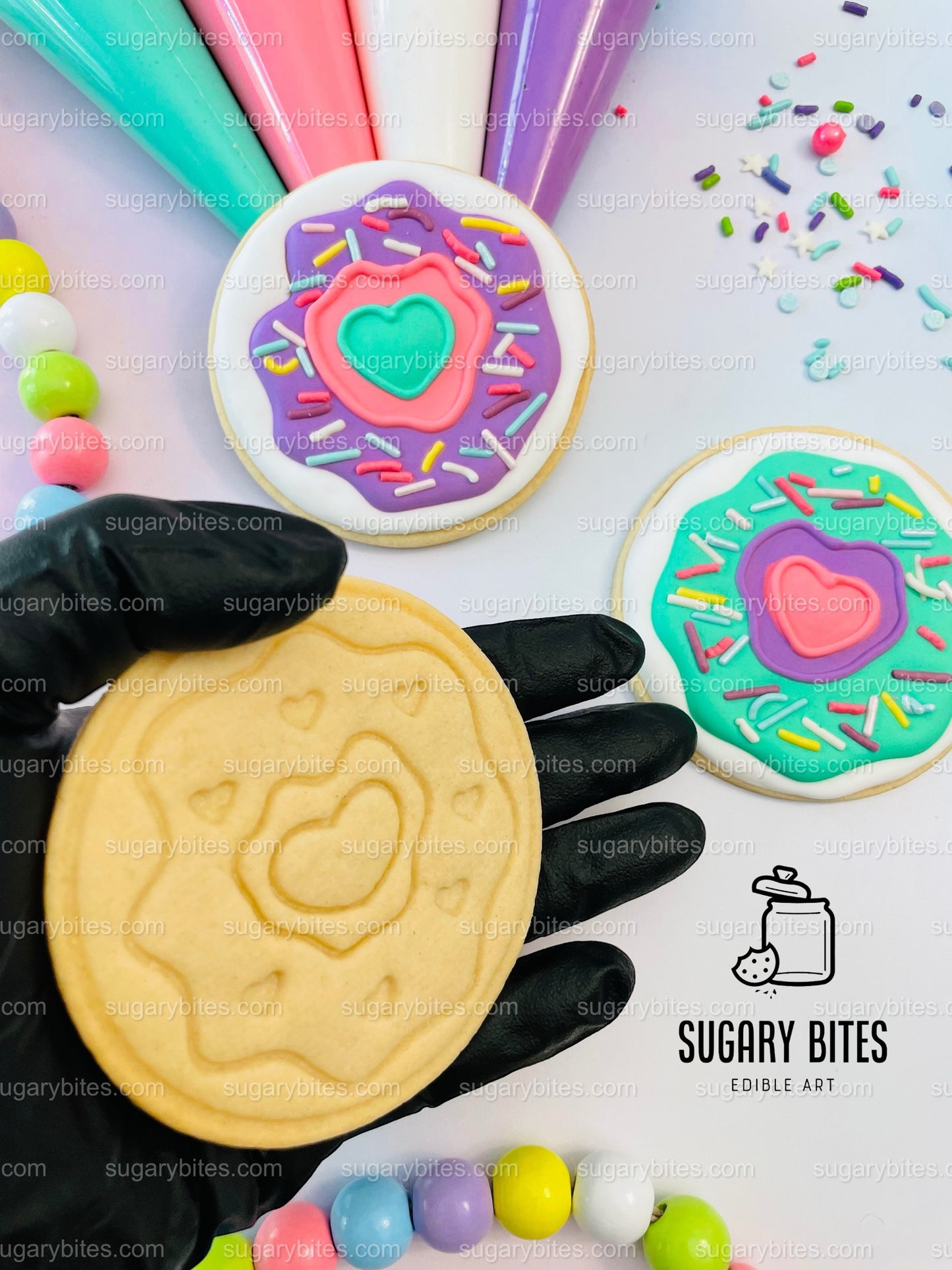 Pajama Party Cookie Decorating Kit, DIY Sleepover Sugar Cookie Kit, **INCLUDES 26 ITEMS**, (Large Cookies)… with Deluxe Sprinkles!!!