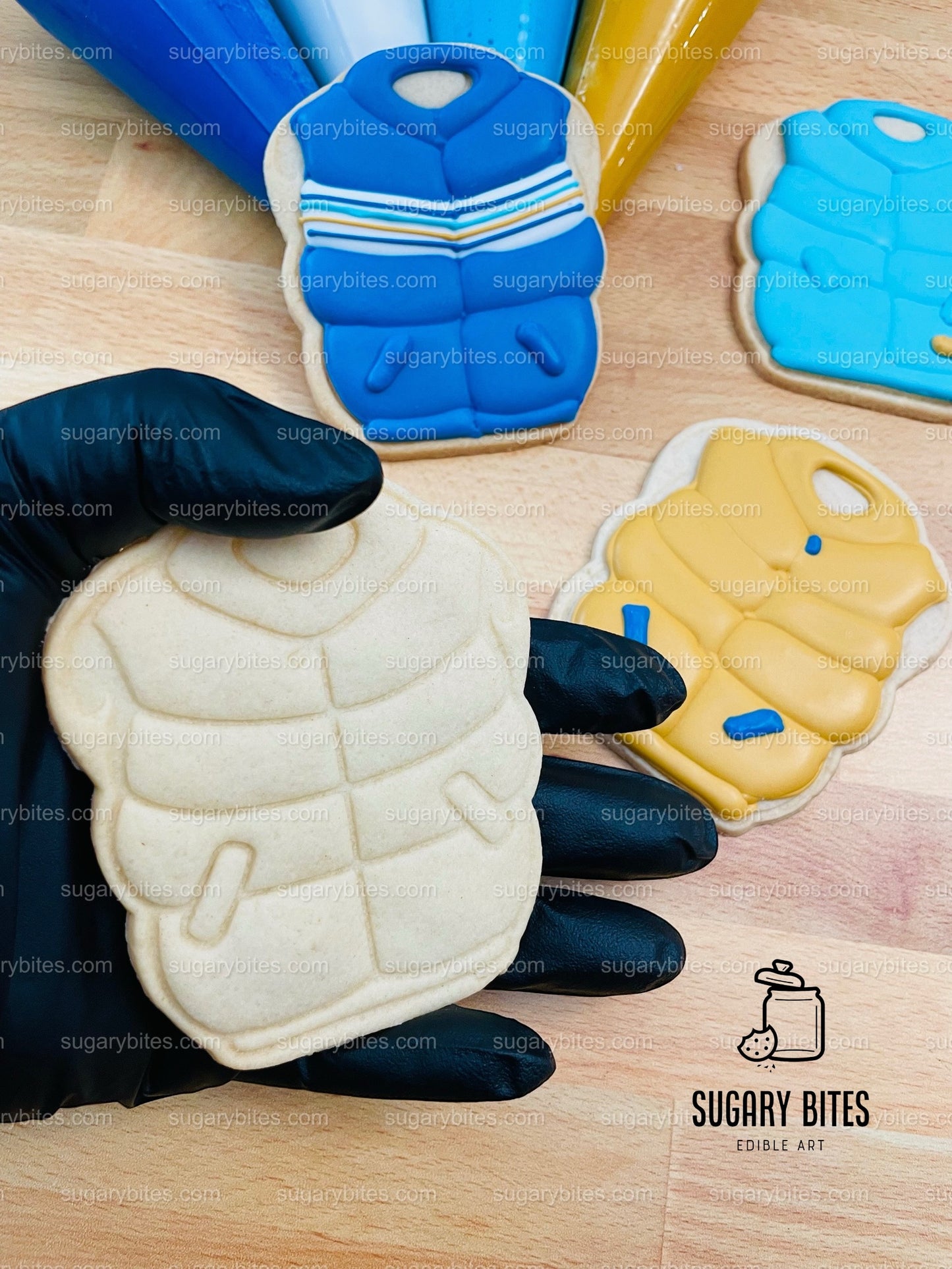 Winter Cookie Decorating Kit, Winter DIY Cookie Kit, (Large Cookies) ***INCLUDES 24 ITEMS*** With 4 Icing Bags & 3 Deluxe Sprinkle!!