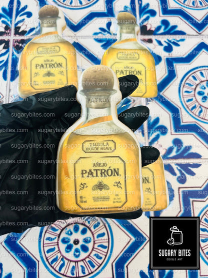 Fiesta Cookie Set (12 Iced and Printed Cookies), Margarita Cookies, Tequila Shot Cookies, Lime Cookies, and Tequila Bottle Cookies.