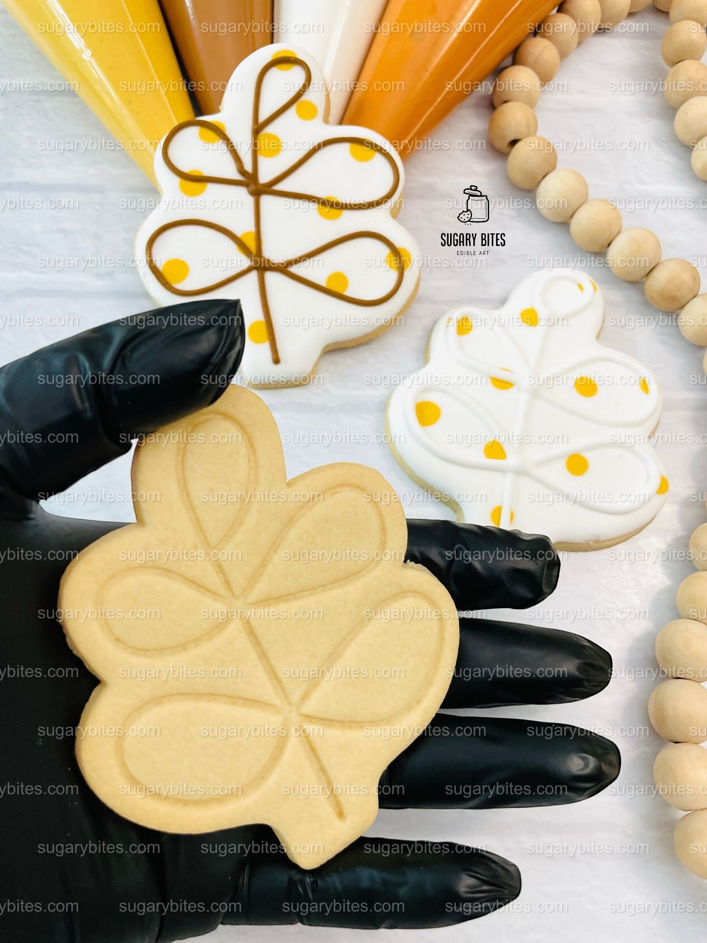 Fall Cookie Decorating Kit, ***INCLUDES 24 ITEMS*** Zoom Party Favors, Assorted Shaped Cookie Kit, (Large Cookies)