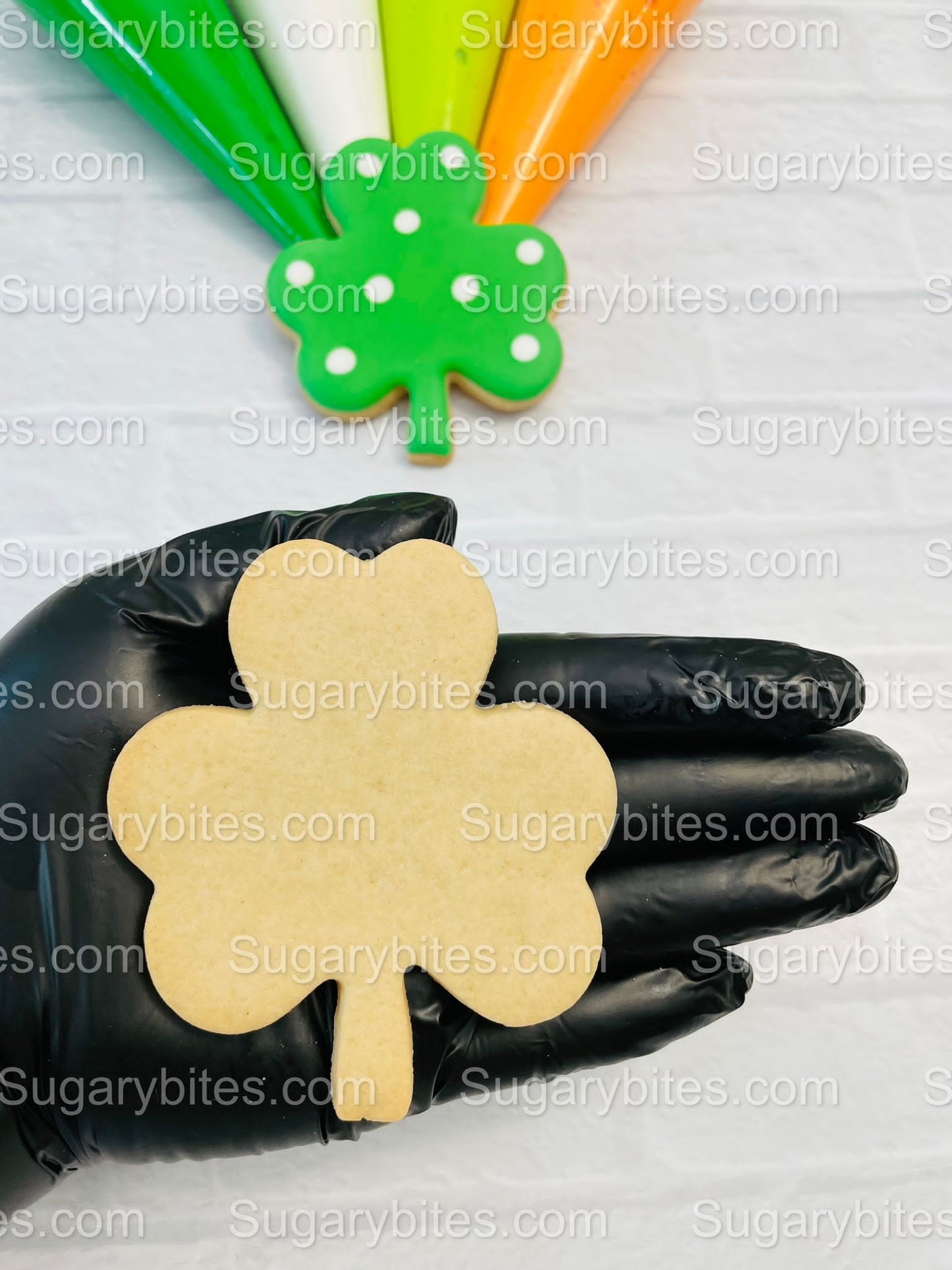 St Patricks Day Cookie Decorating Kit St. Patrick’s Day DIY Cookie Kit, **INCLUDES 24 ITEMS** (Large Cookies), Included Deluxe Sprinkles