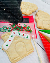 Load image into Gallery viewer, Christmas Cookie Decorating Kit, Christmas DIY Cookie Kit, (Large Cookies), ***INCLUDES 24 ITEMS*** W/ 3 Deluxe Sprinkles and 4 Icing Bags.
