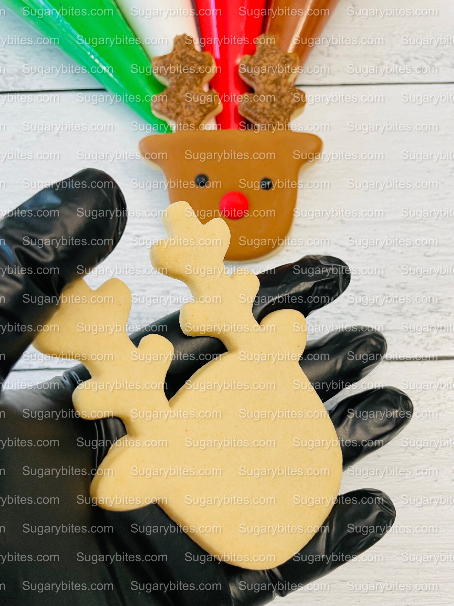 Christmas Cookie Decorating Kit, Christmas DIY Cookie Kit, (Large Cookies), ***INCLUDES 26 ITEMS*** with Free Bonus!!