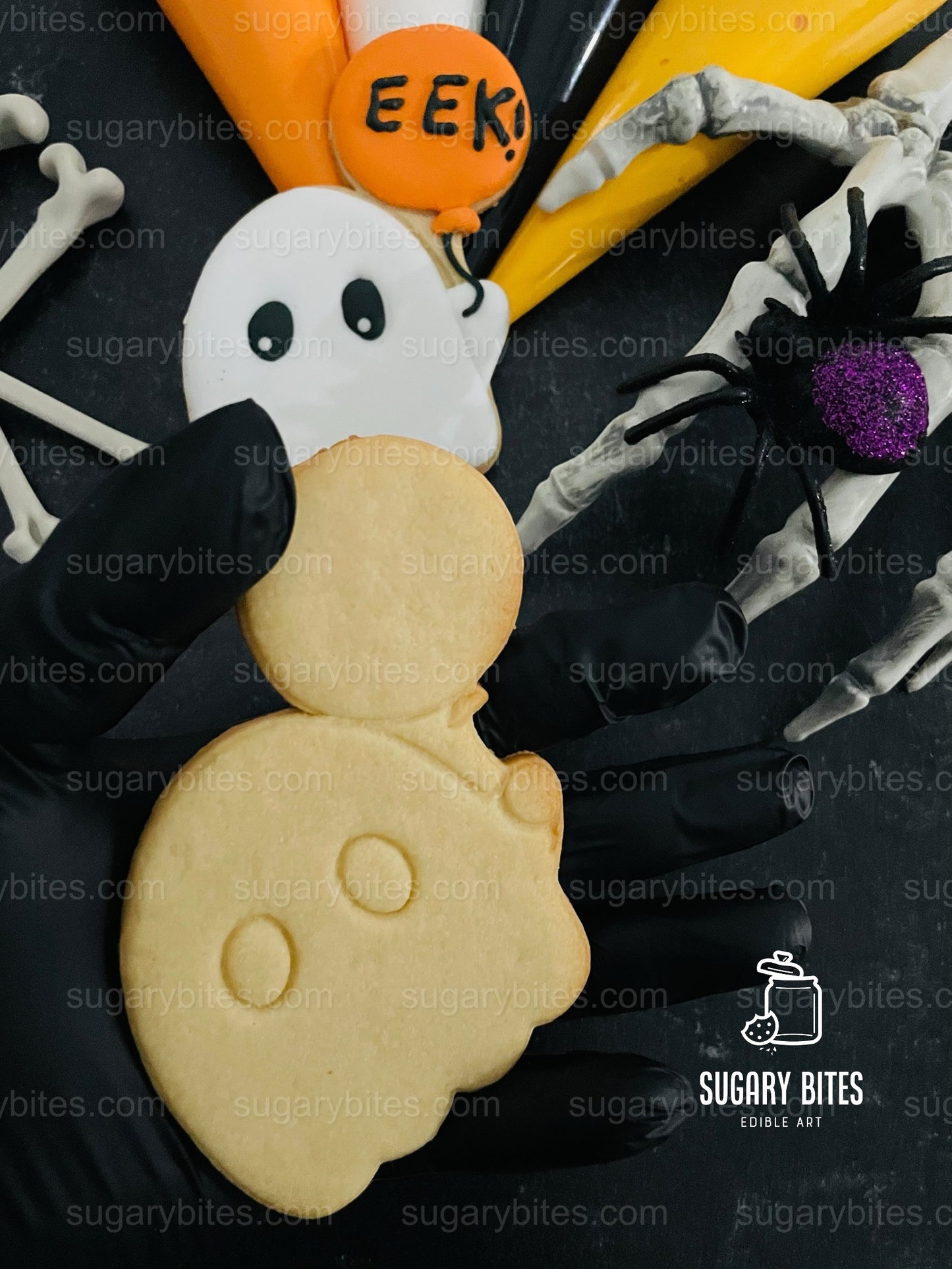 Halloween Cookie Decorating Kit – DIY Ghost, Bat & Candy Corn Cookies | Fun Spooky Activity for Kids & Families