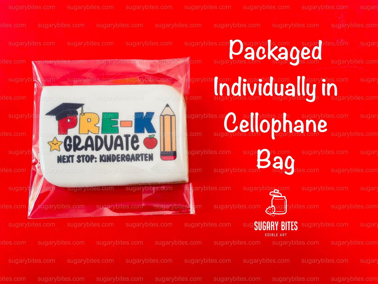 Pre-K Cookies, Pre-K Graduation Gift, Edible Photo Cookies, (Includes 12 Cookies), Pre-K favors, Pre-K Grad.