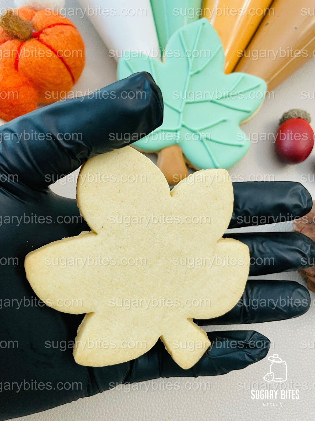 Fall Cookie Decorating Kit – Pumpkin, Pie & Football DIY Cookie Kit