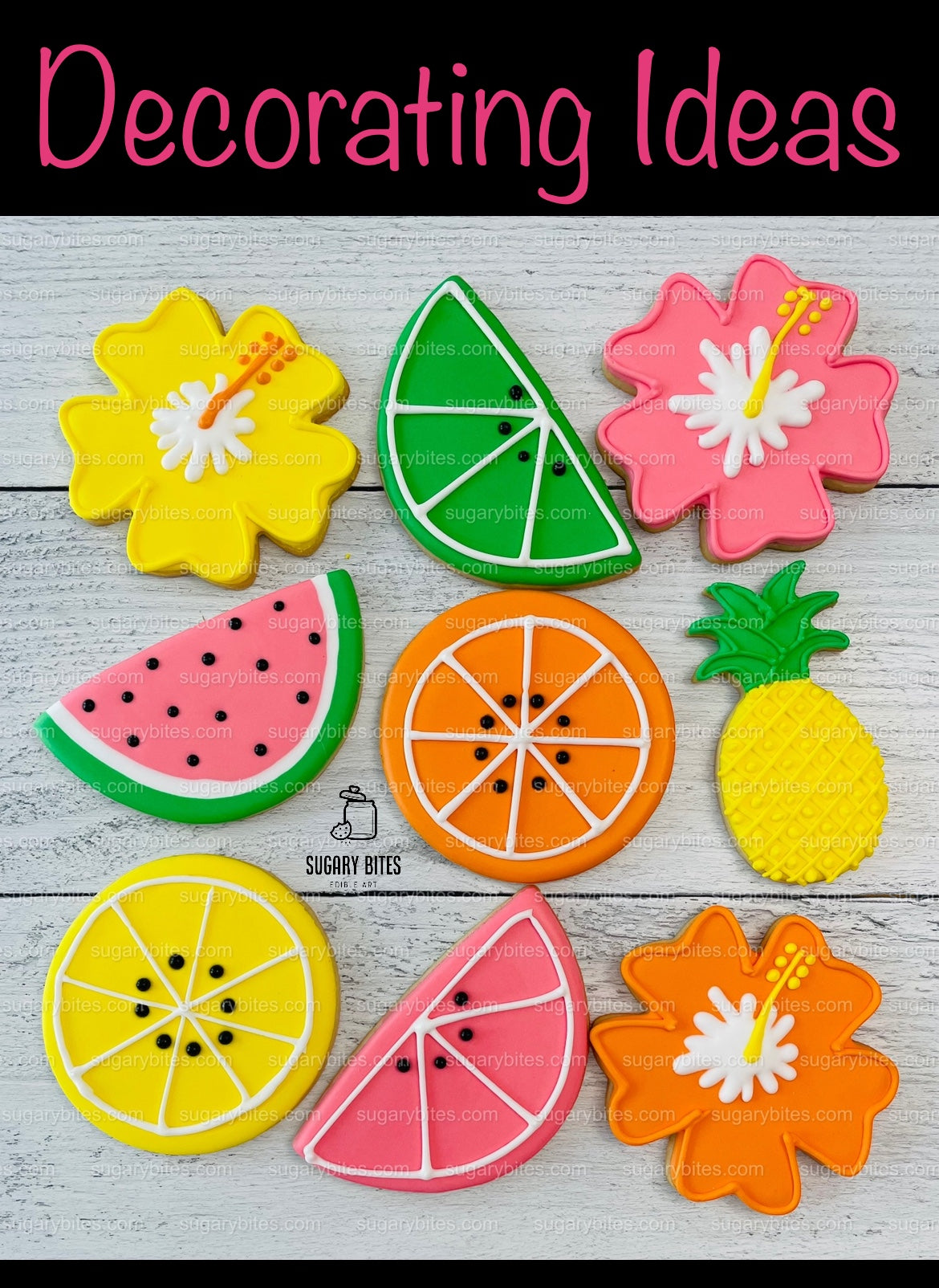 Summer Cookie Decorating Kit, ***INCLUDES 25 ITEMS***** Zoom Party Favors, Assorted Shaped Cookie Kit (Large Cookies) plus Free Bonus!!!