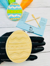 Load image into Gallery viewer, Easter Cookie Decorating Kit, DIY Easter Sugar Cookie Decorating Kit, **INCLUDES 24 ITEMS**, (Extra Large Cookies)
