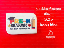 Load image into Gallery viewer, Pre-K Cookies, Pre-K Graduation Gift, Edible Photo Cookies, (Includes 12 Cookies), Pre-K favors, Pre-K Grad.
