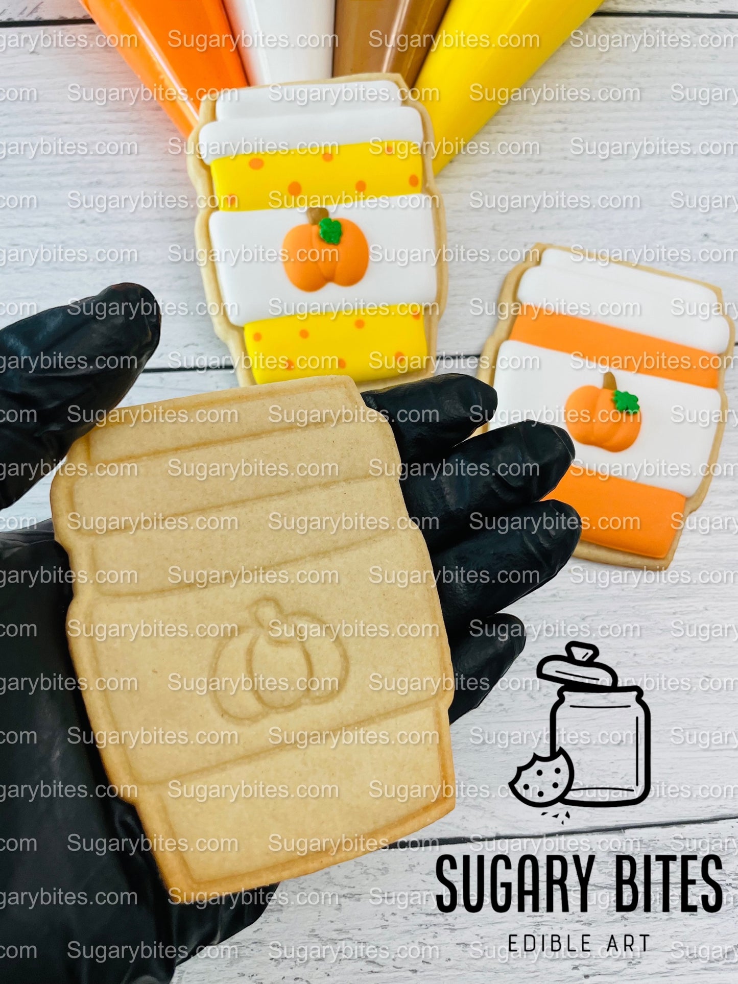 Fall Cookie Decorating Kit, Fall DIY Decorating Cookies Kit, (Large Cookies), **INCLUDES 24 ITEMS**, with 4 Icing Bags and 3 Sprinkles!