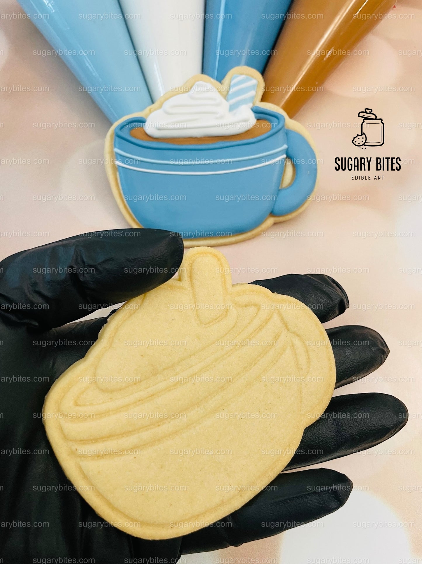 Winter Cookie Decorating Kit, Winter DIY Cookie Kit, (Large Cookies) ***INCLUDES 24 ITEMS*** With 4 Icing Bags & 3 Deluxe Sprinkle!!