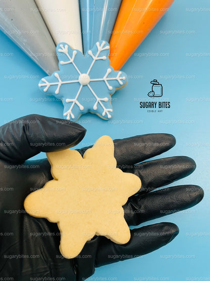 Winter Cookie Decorating Kit, Winter DIY Cookie Kit, (Large Cookies) ***INCLUDES 24 ITEMS*** With 4 Icing Bags & 3 Deluxe Sprinkle!!