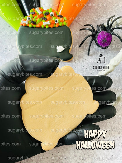 Halloween Cookie Decorating Kit, DIY Cookie Kit, (Large Cookies) ***INCLUDES 24 ITEMS*** With 4 Icing Bags & 3 Deluxe Sprinkle!!