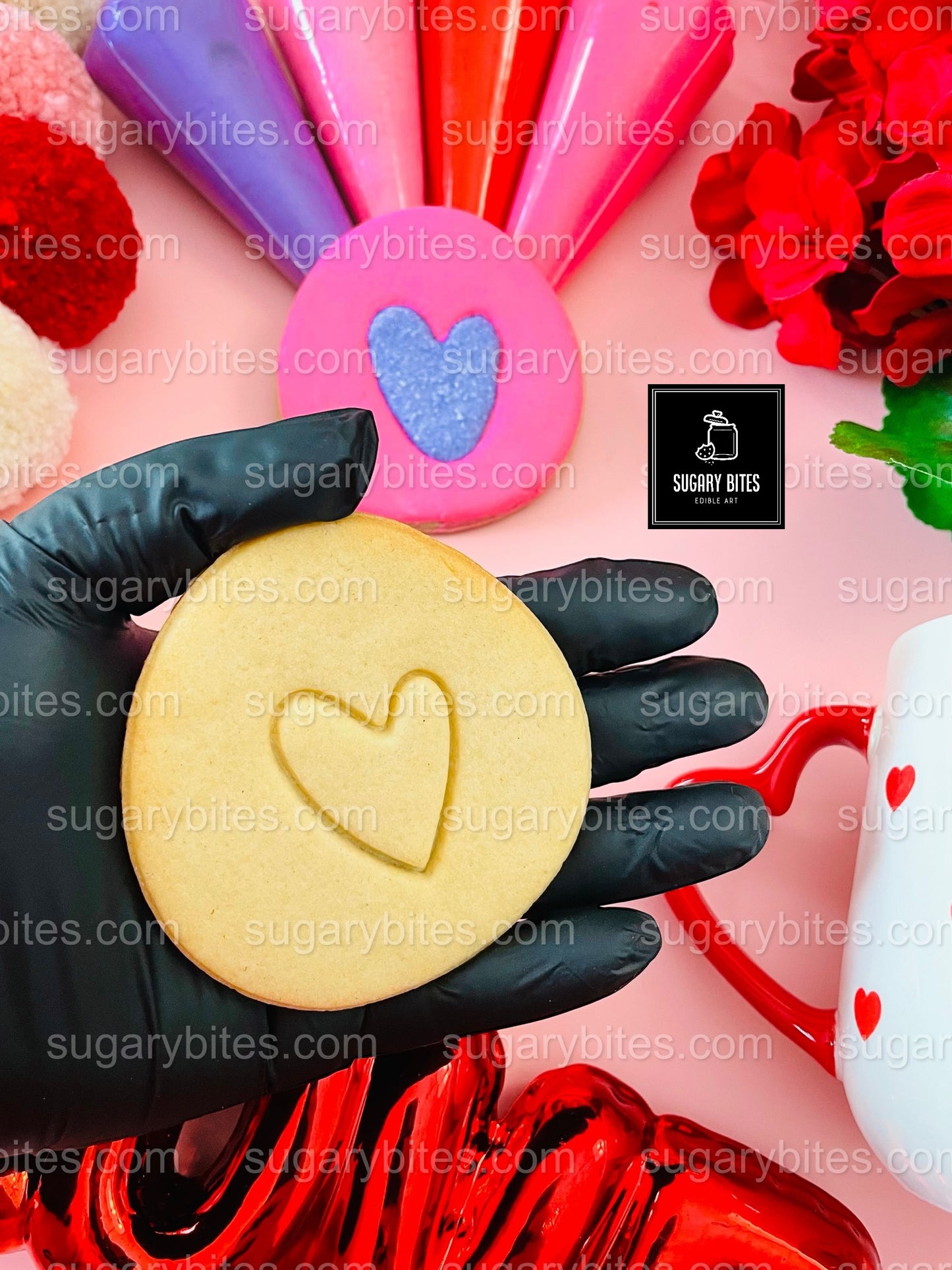 Valentine Cookie Decorating Kit – Vanilla or Gluten-Free Vanilla | Fun, Festive & Perfect for Gifting 💕