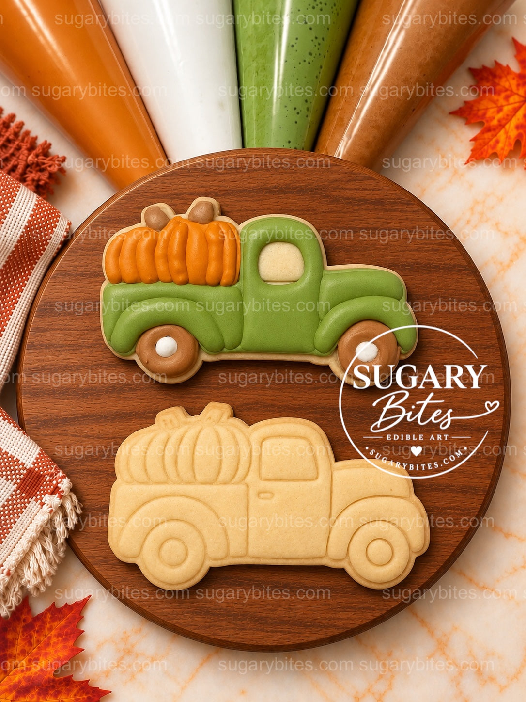 Fall Cookie Decorating Kit, Thanksgiving Cookie Kit, Pumpkin Cookie Kit, Autumn Baking Activity, DIY Family Party, Kids Holiday Gift