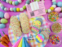 Load image into Gallery viewer, Easter Cookie Decorating Kit, DIY Spring Sugar Cookie Decorating Kit, **INCLUDES 24 ITEMS**, (Large Cookies)… with Deluxe Sprinkles!!!
