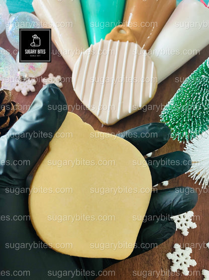 Winter Cookie Kit, Christmas Cookie Decorating Kit – DIY Holiday Sugar Cookies, (Large Cookies) ***INCLUDES 25 ITEMS*** With 5 Icing Bags & 3 Deluxe Sprinkle!!