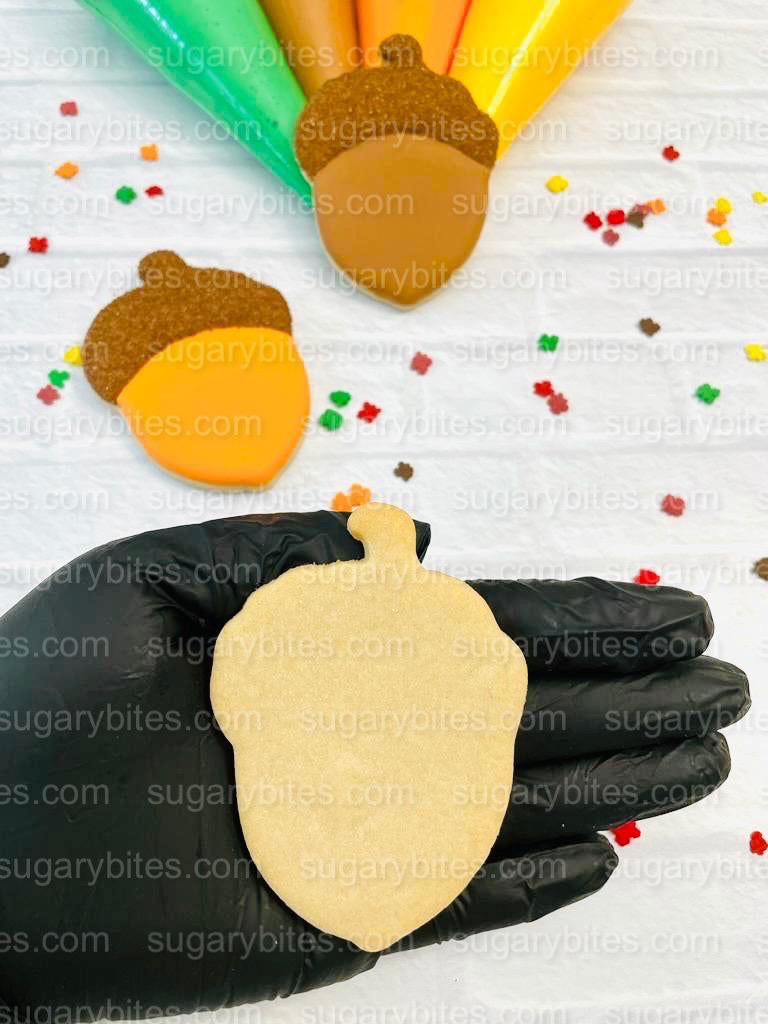 Fall Cookie Decorating Kit, ***INCLUDES 24 ITEMS*** Zoom Party Favors, Assorted Shaped Cookie Kit, (Large Cookies)!