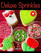 Load image into Gallery viewer, Valentine’s Day Cookie Decorating Kit, Heart DIY Cookie Kit, **INCLUDES 24 ITEMS** (Large Cookies), Deluxe Sprinkles Included!!!

