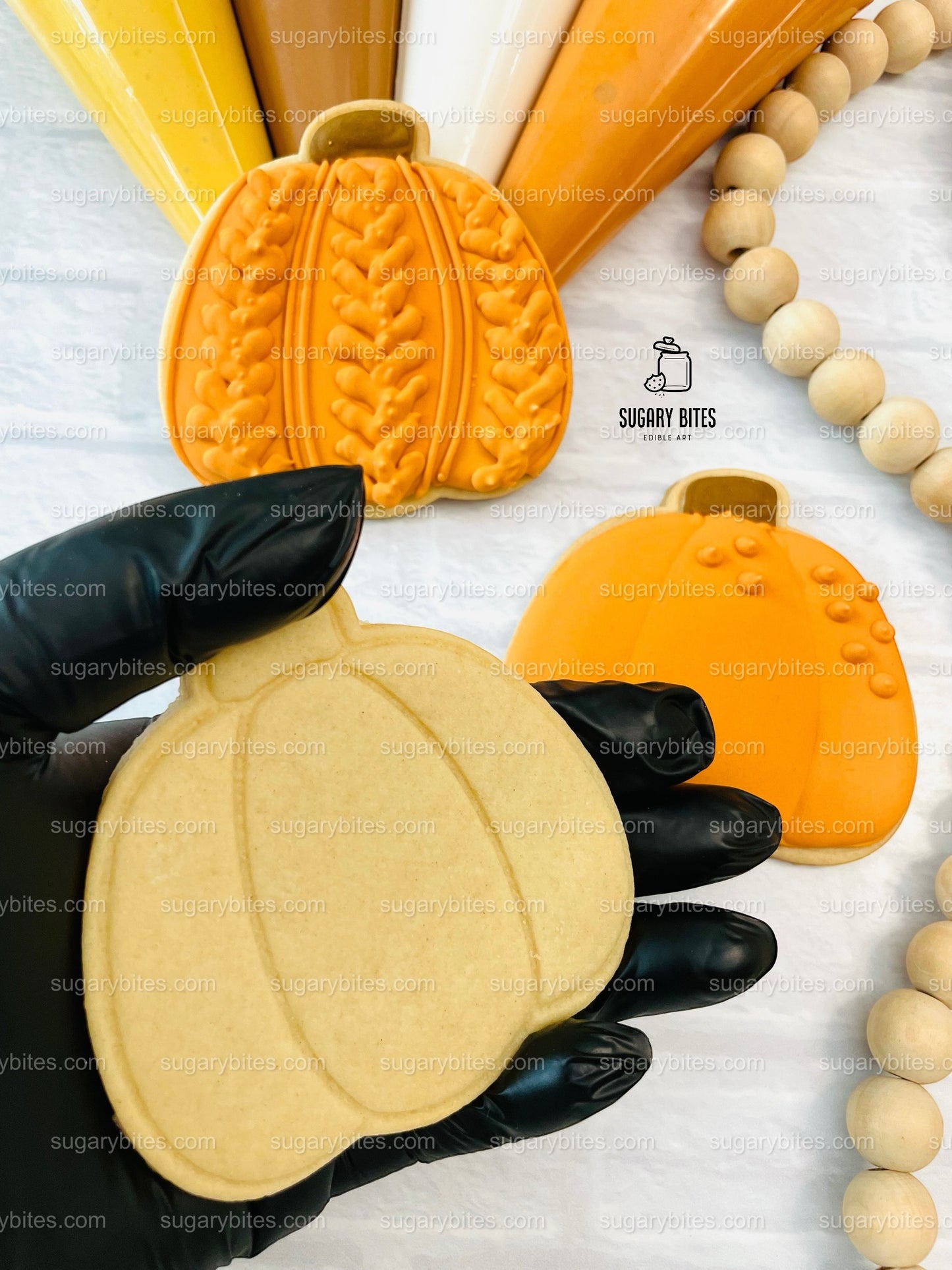 Fall Cookie Decorating Kit, ***INCLUDES 24 ITEMS*** Zoom Party Favors, Assorted Shaped Cookie Kit, (Large Cookies)