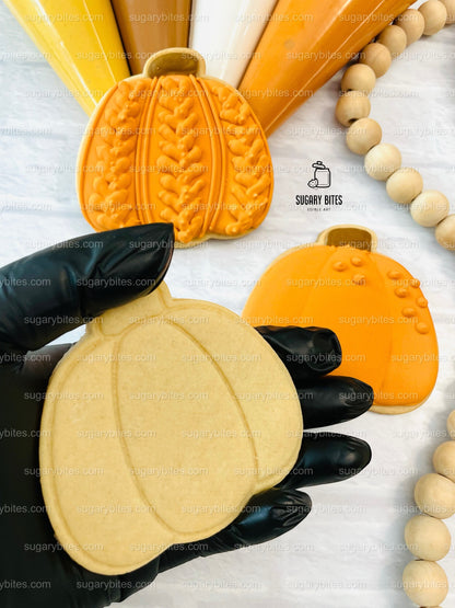 Fall Cookie Decorating Kit, ***INCLUDES 24 ITEMS*** Zoom Party Favors, Assorted Shaped Cookie Kit, (Large Cookies)