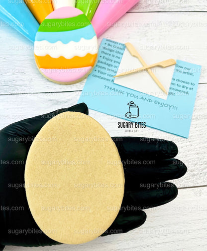 Easter Cookie Decorating Kit, Easter Spring DIY Sugar Cookie Kit, **INCLUDES 24 ITEMS**, (Extra Large Cookies) With 5 Icing Bags!!!