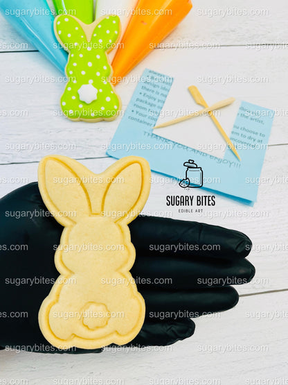 Easter Cookie Decorating Kit, DIY Easter Sugar Cookie Decorating Kit, **INCLUDES 24 ITEMS**, (Extra Large Cookies)