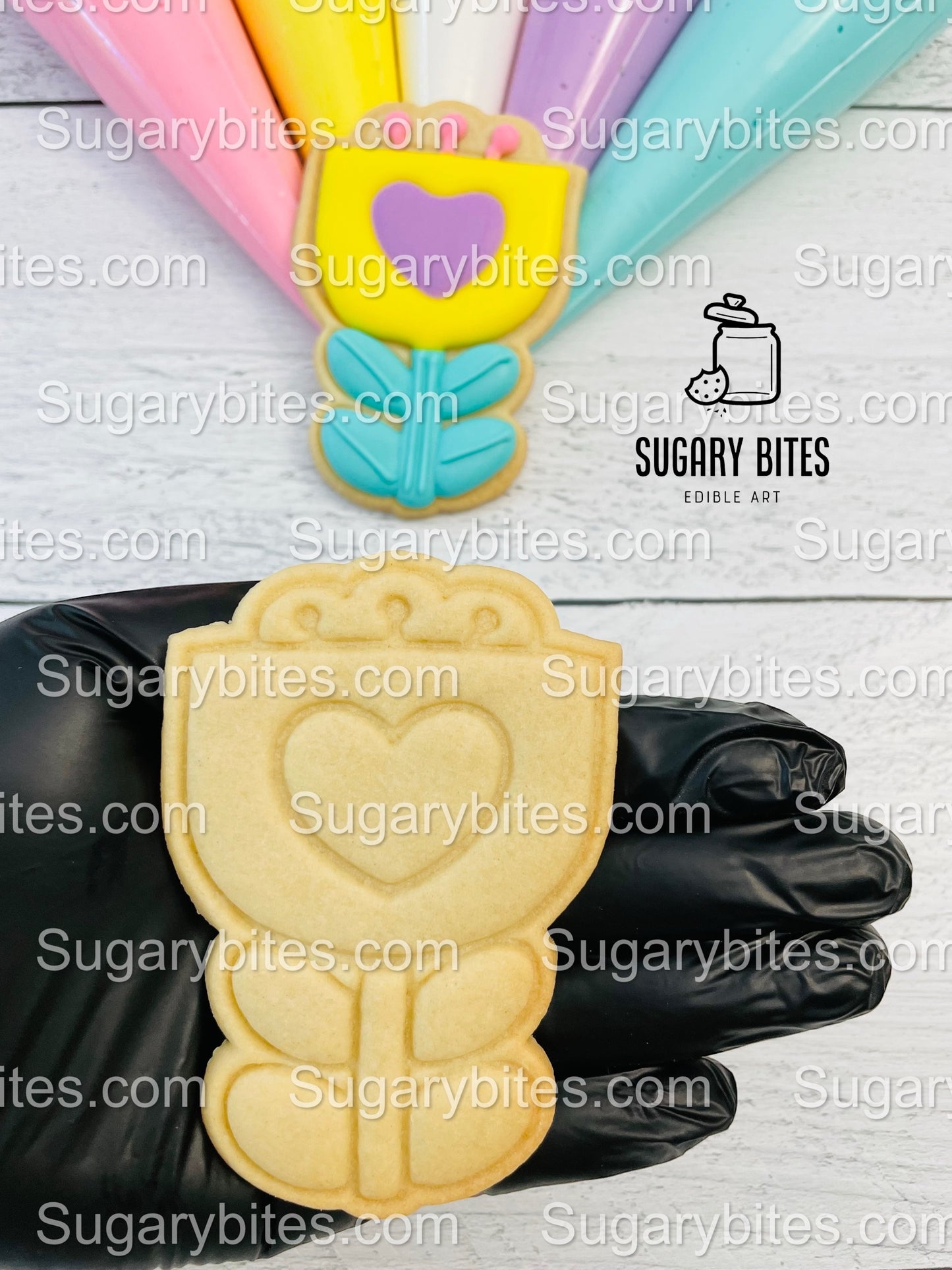 Easter Cookie Decorating Kit, Easter DIY Cookie Kit, **INCLUDES 25 ITEMS** (Large Cookies), Included Deluxe Sprinkles