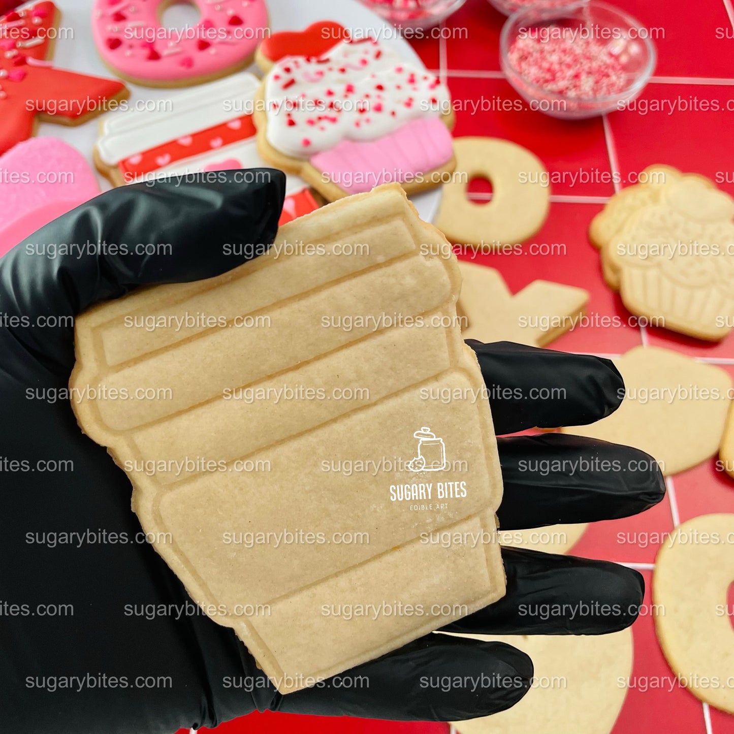 Valentine’s Day Cookie Decorating Kit, DIY Valentine’s Day Cookie Kit, **INCLUDES 24 ITEMS** (Large Cookies), Deluxe Sprinkles Included!!!