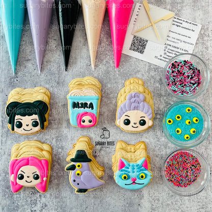 Kpop Decorating Kit, DIY Cookie Kit, (Large Cookies) ***INCLUDES 25 ITEMS*** With 5 Icing Bags & 3 Deluxe Sprinkles!!!