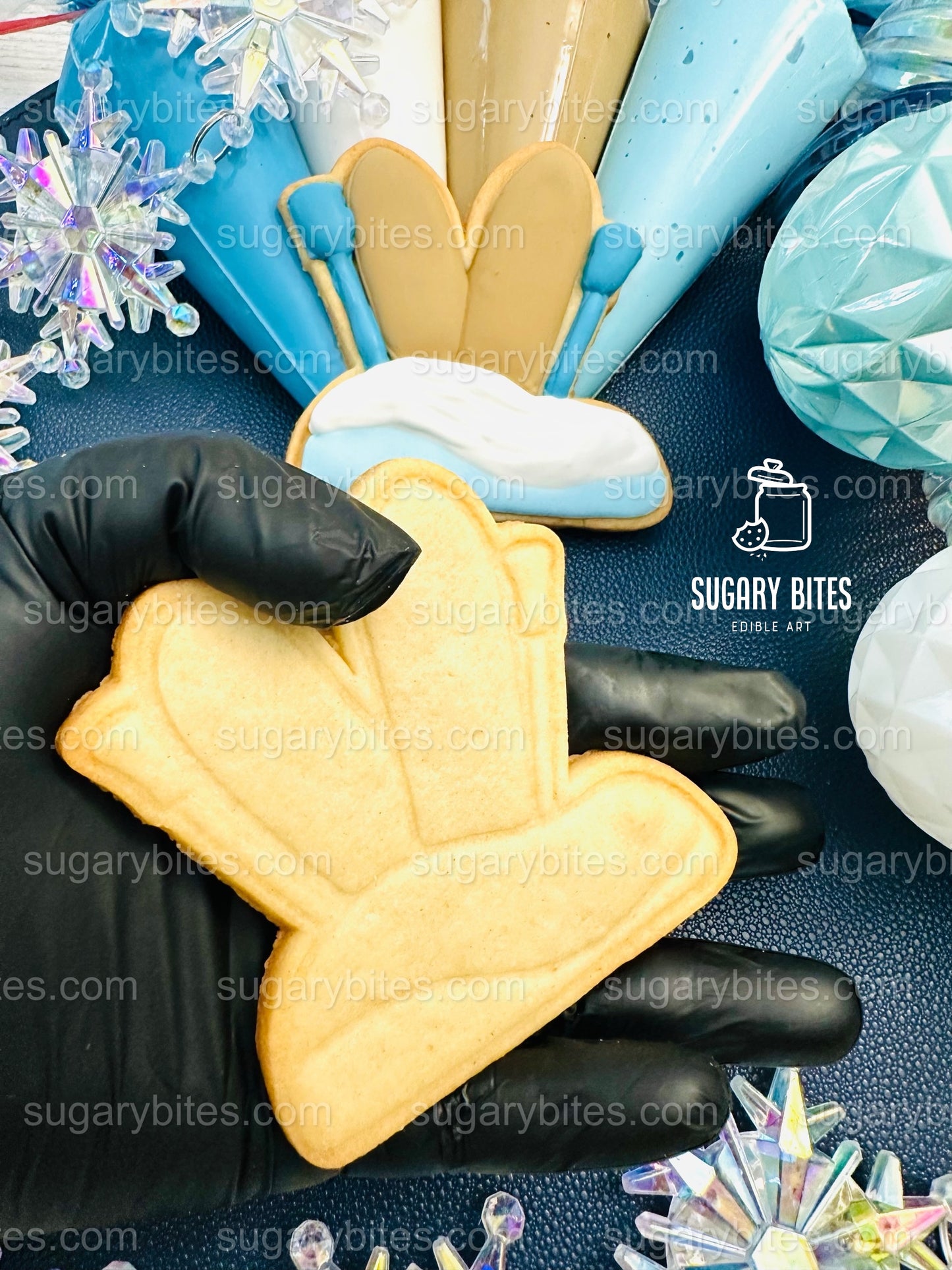 Winter Cookie Kit, Winter Wonderland Cookie Decorating Kit, DIY Christmas Cookie Set | Holiday Activity | Snow Theme Cookies | Holiday Kit